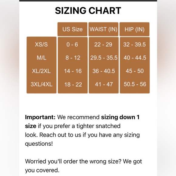 Luxmery Sculpting Shapewear Bodysuit - size XS/S - Picture 11 of 16